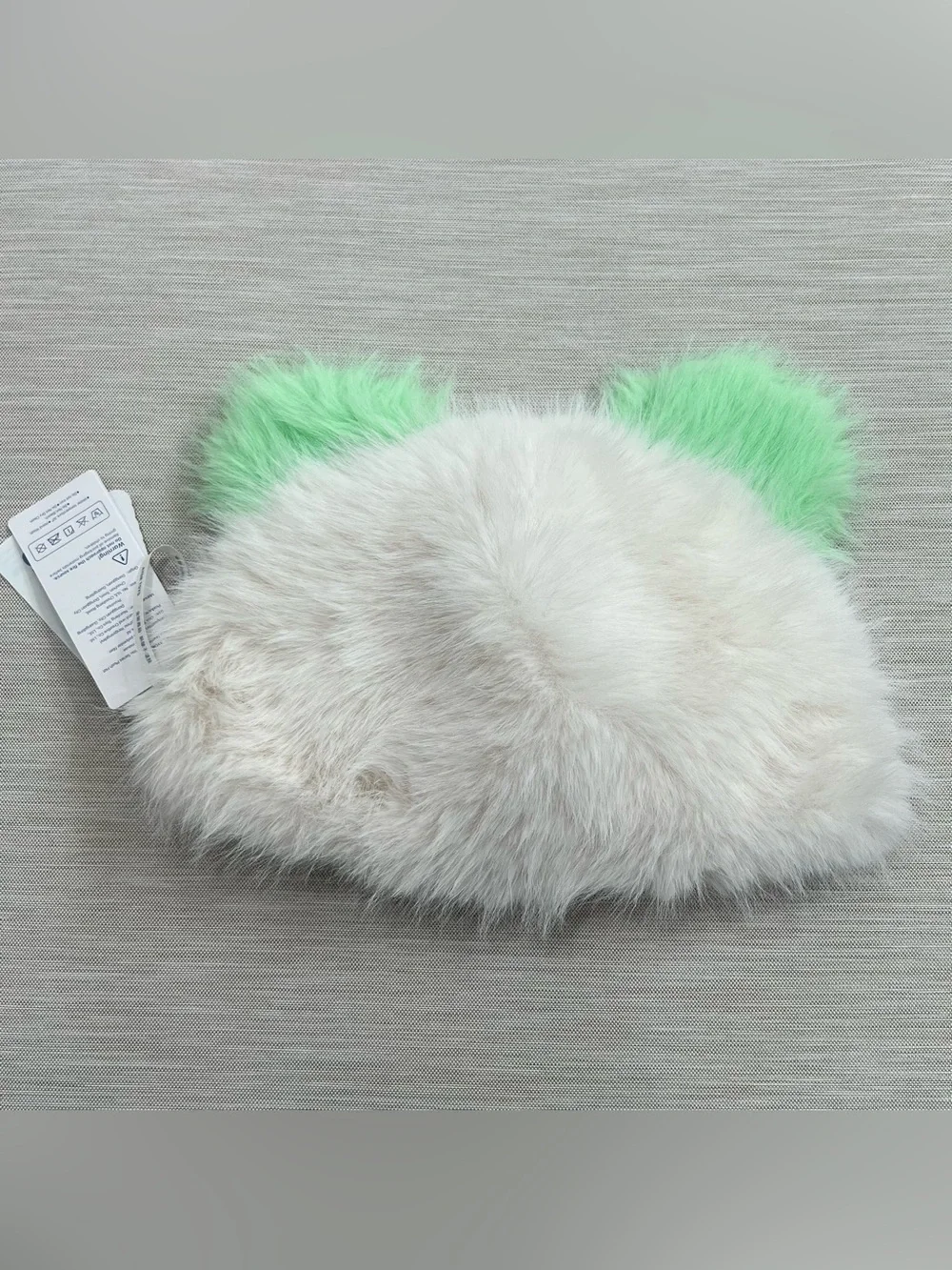 Ayor Toys Little Mouse with Mint Green Ears Fluffy Hat